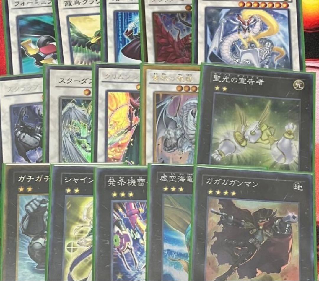 遊戯王　世界大会優勝征竜デッキ40枚＋E X15枚＋サイド15枚