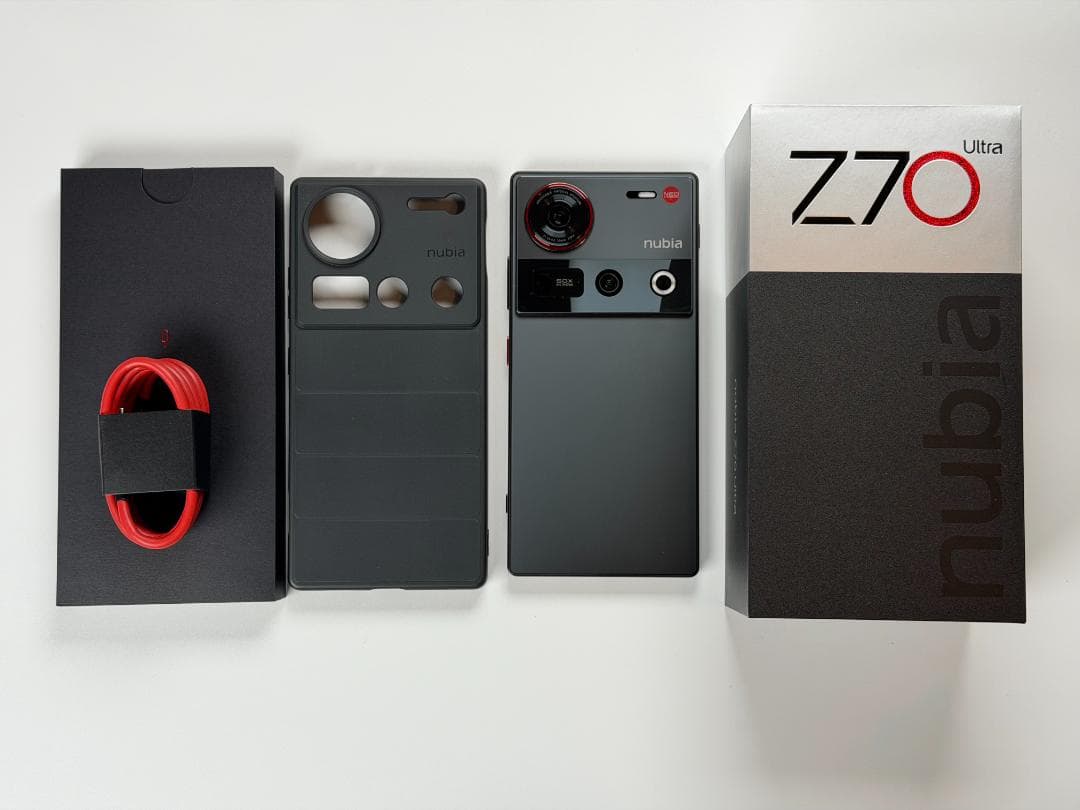 nubia Z70 Ultra ブラック 512GB 16GB 国内版