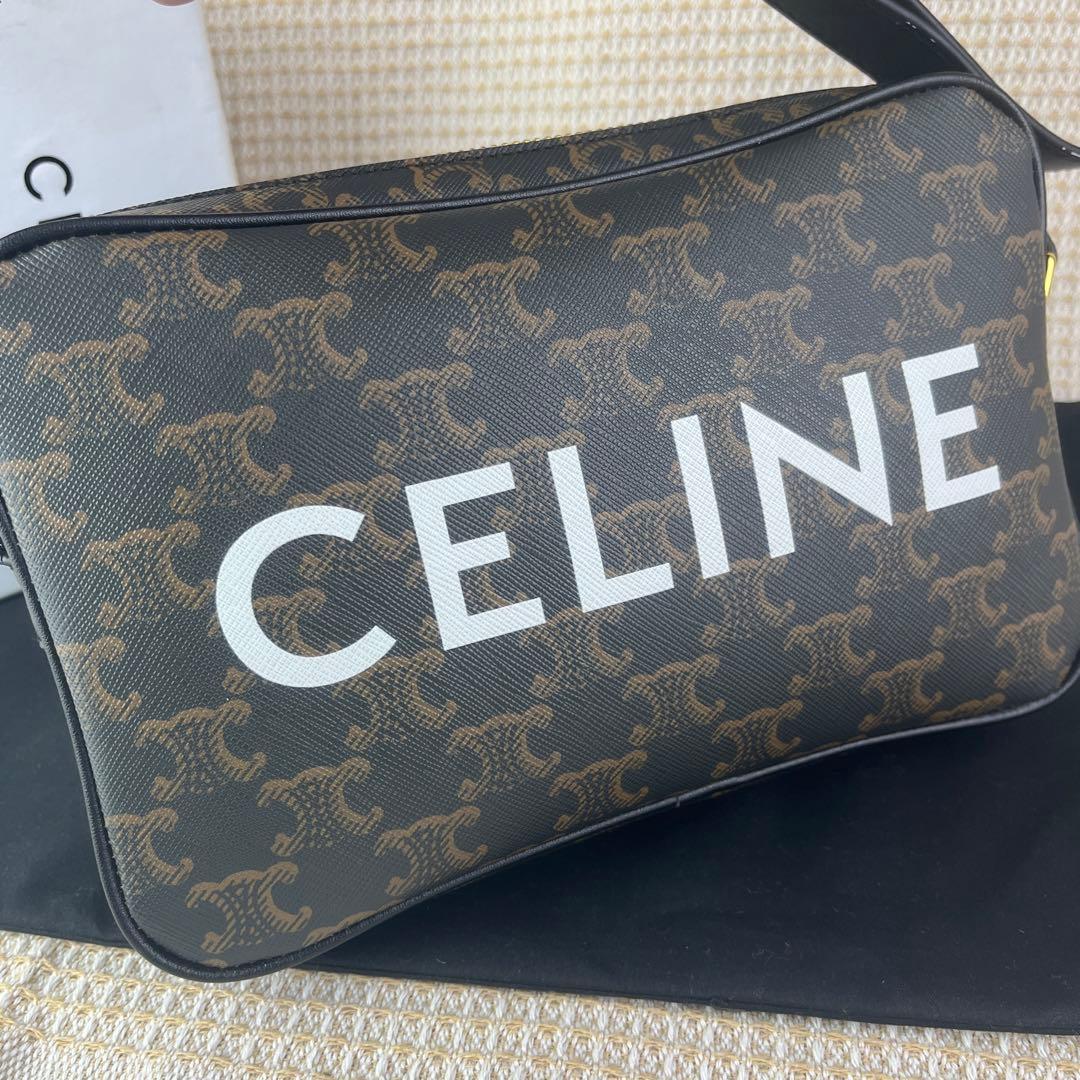 Celine セリーヌ ノベルティ ショルダーバッグ ブラウン