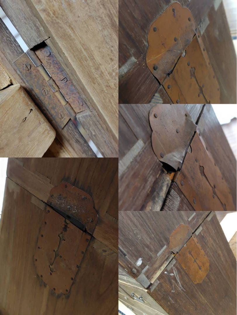 レア アンティーク ３段階 高級桐箪笥 昭和 タンス チェスト きり 家具