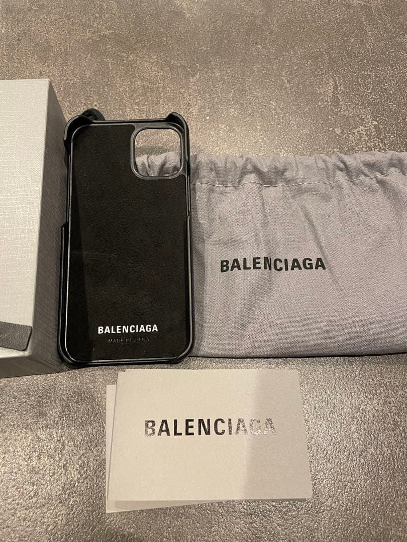 正規未使用品BALENCIAGA バレンシアガ iPhoneケース 12mini