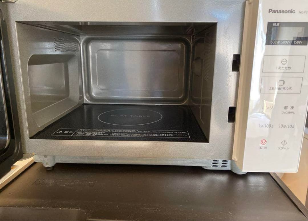 パナソニック電子レンジ NE-FL100-W 2021年製