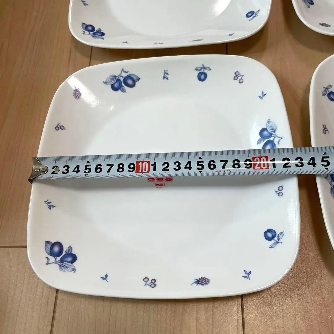 新品未使用　CORELLEプラムツリー大皿5枚-A**