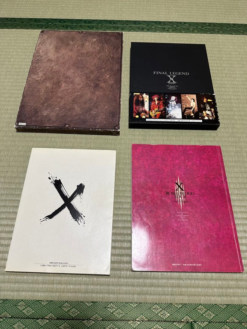X JAPAN　エックス　写真集　ライブ写真集　4冊セット