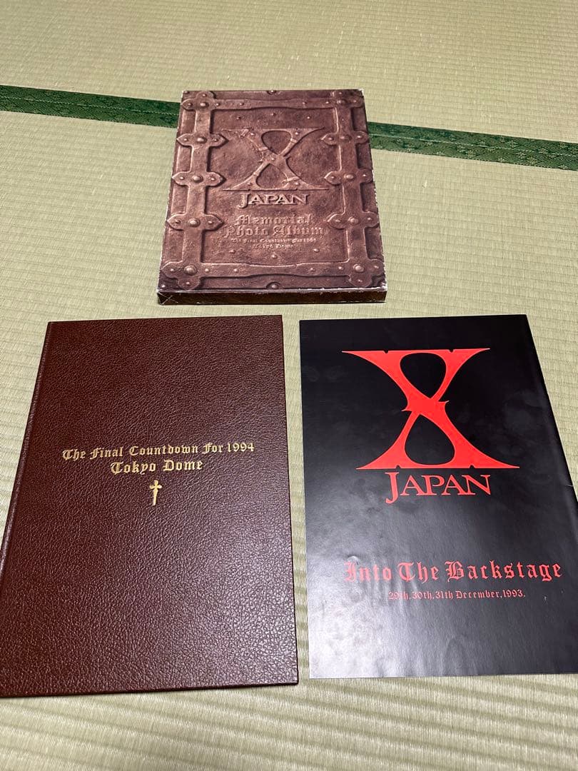 X JAPAN　エックス　写真集　ライブ写真集　4冊セット