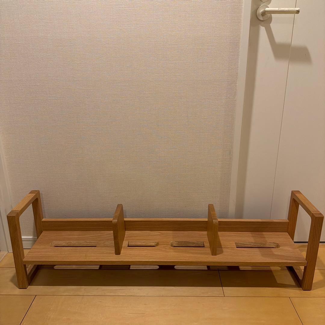 ACTUS FOPPISH デスクシェルフ　ロータイプ