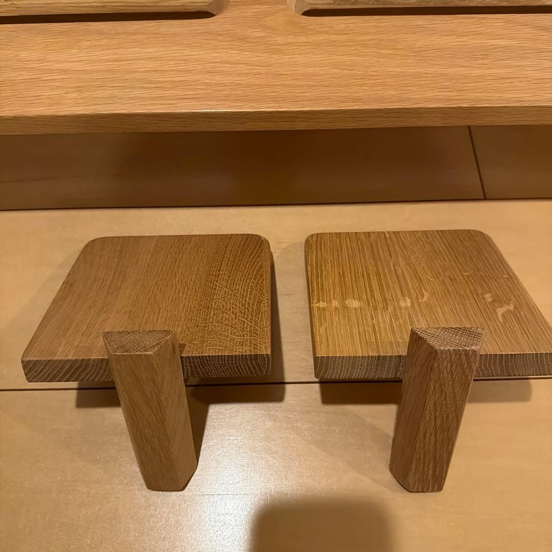 ACTUS FOPPISH デスクシェルフ　ロータイプ