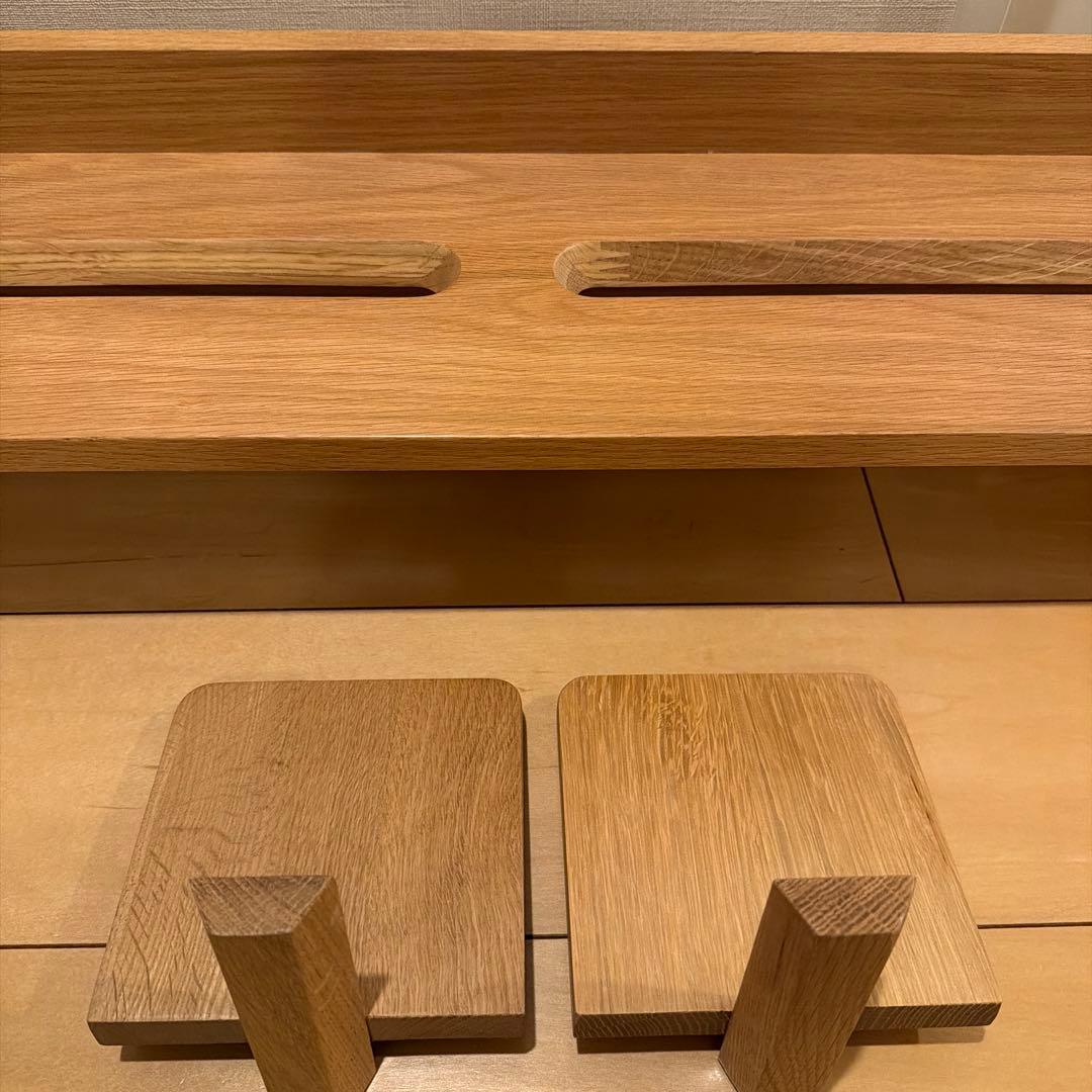 ACTUS FOPPISH デスクシェルフ　ロータイプ