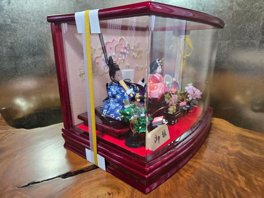 【一点限り】雛人形 ケース飾り　K40