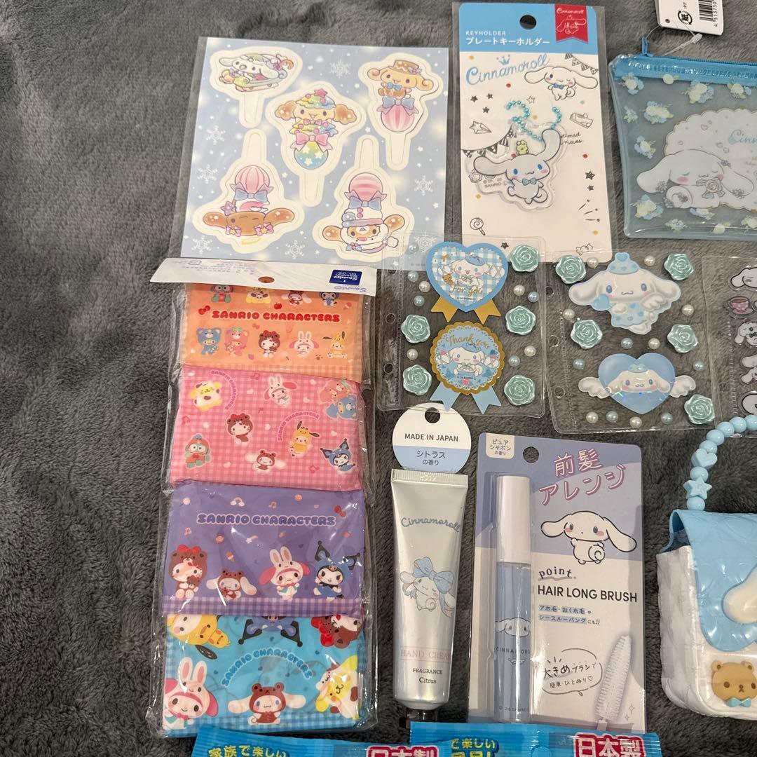 【新品未使用】シナモロール グッズ セット 日枝大神社御守りつき