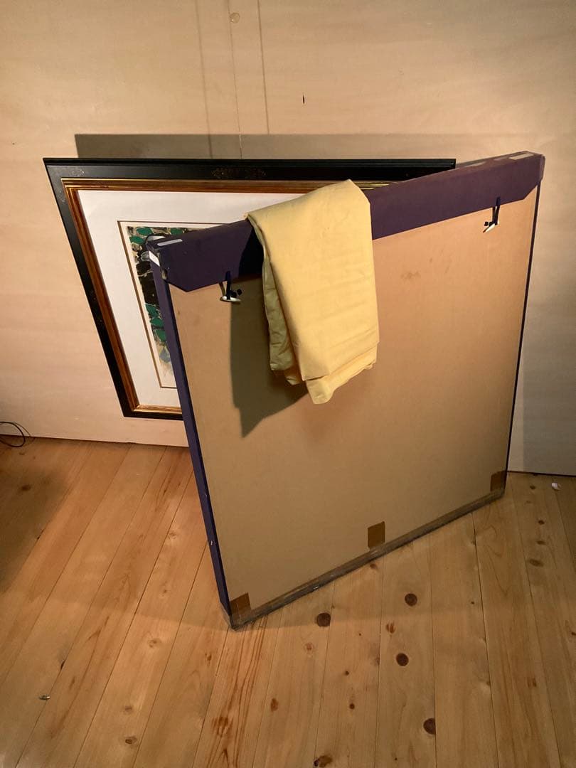 カシニョール　「四月」　リトグラフ　直筆サイン・エディション有り