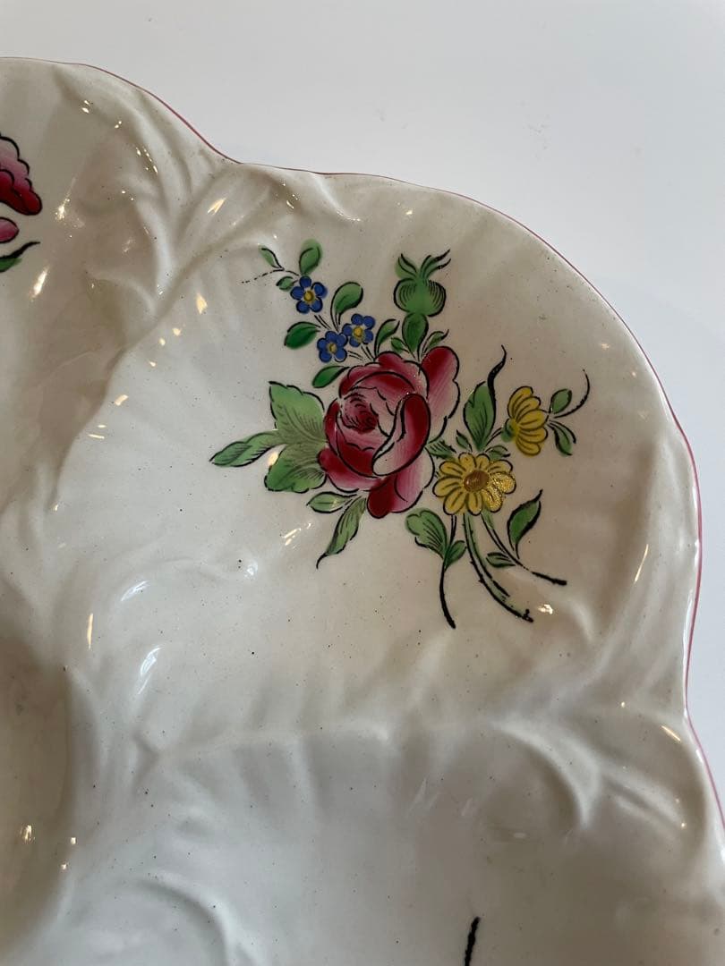 KGリュネヴィル　オイスタープレート 牡蠣プレート　フランスアンティーク