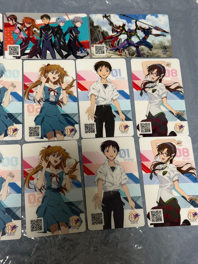 エヴァンゲリオンストア 10周年記念ARカード １３枚セット