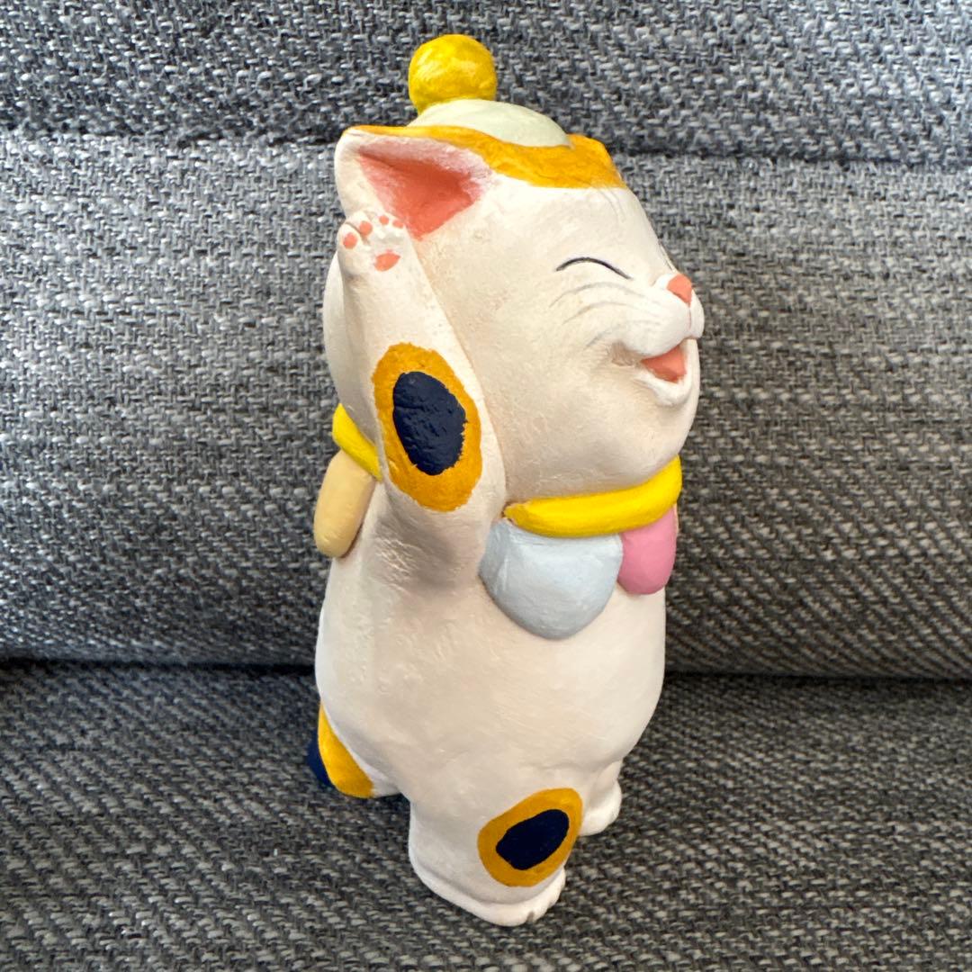 最終価格！大特価！もりわじん　手捻り１点もの　招き猫
