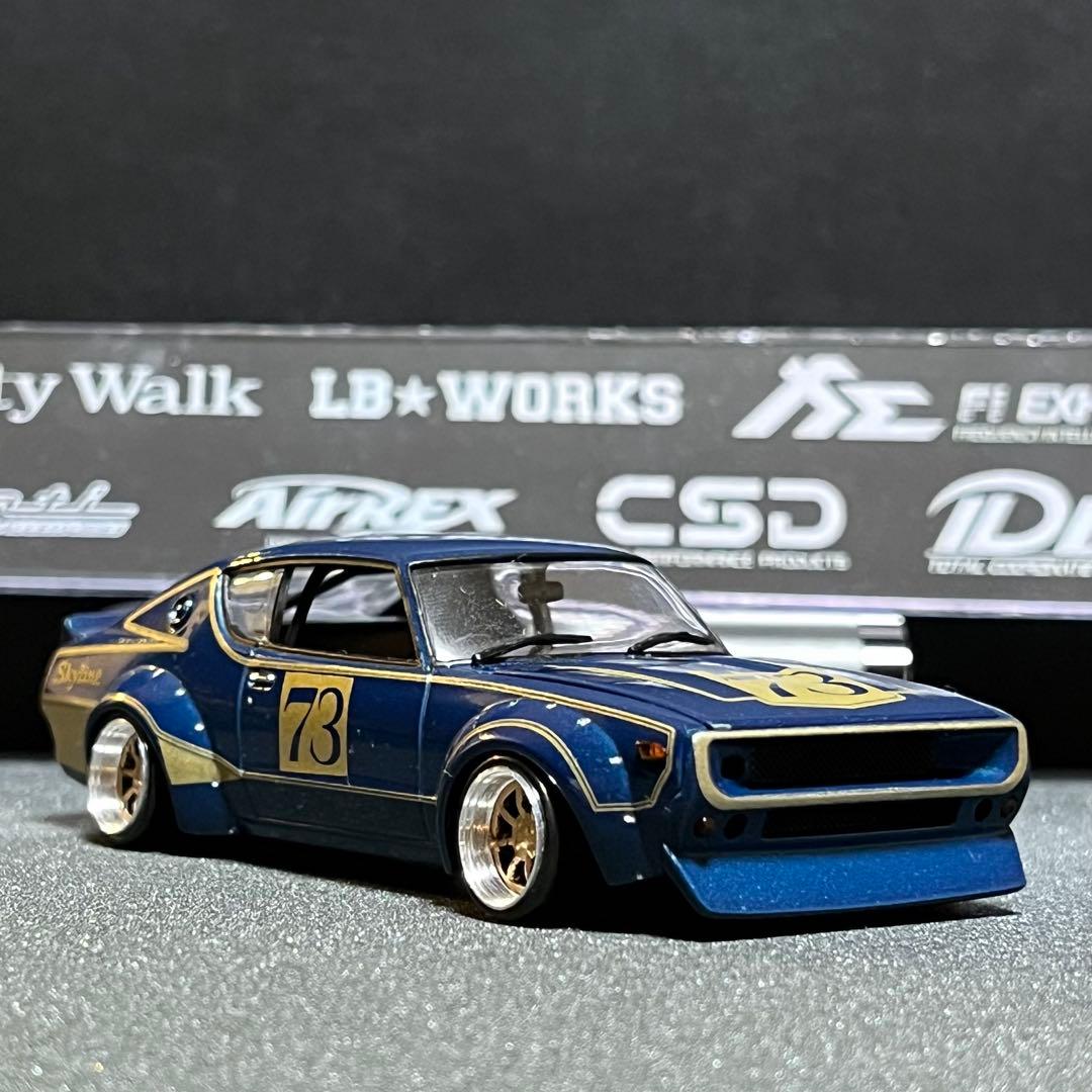 【1/43 カスタム】ケンメリGT-R レーシング 京商