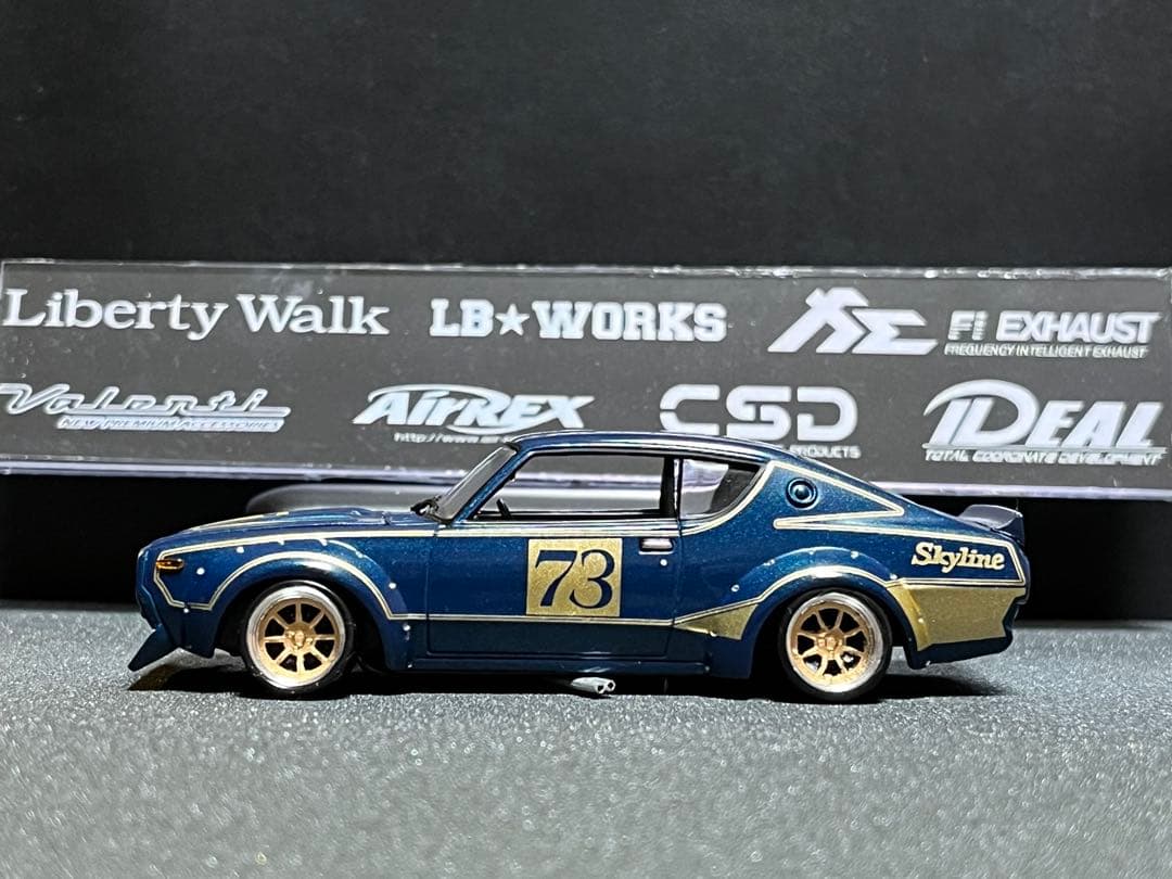 【1/43 カスタム】ケンメリGT-R レーシング 京商