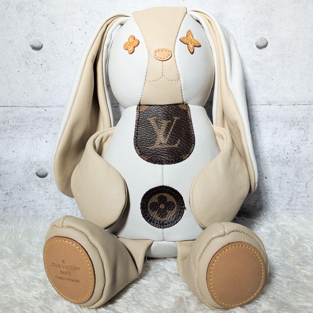 【極美品 希少】ルイヴィトン　ドゥドゥ　ルイス　うさぎ　ぬいぐるみ　モノグラム