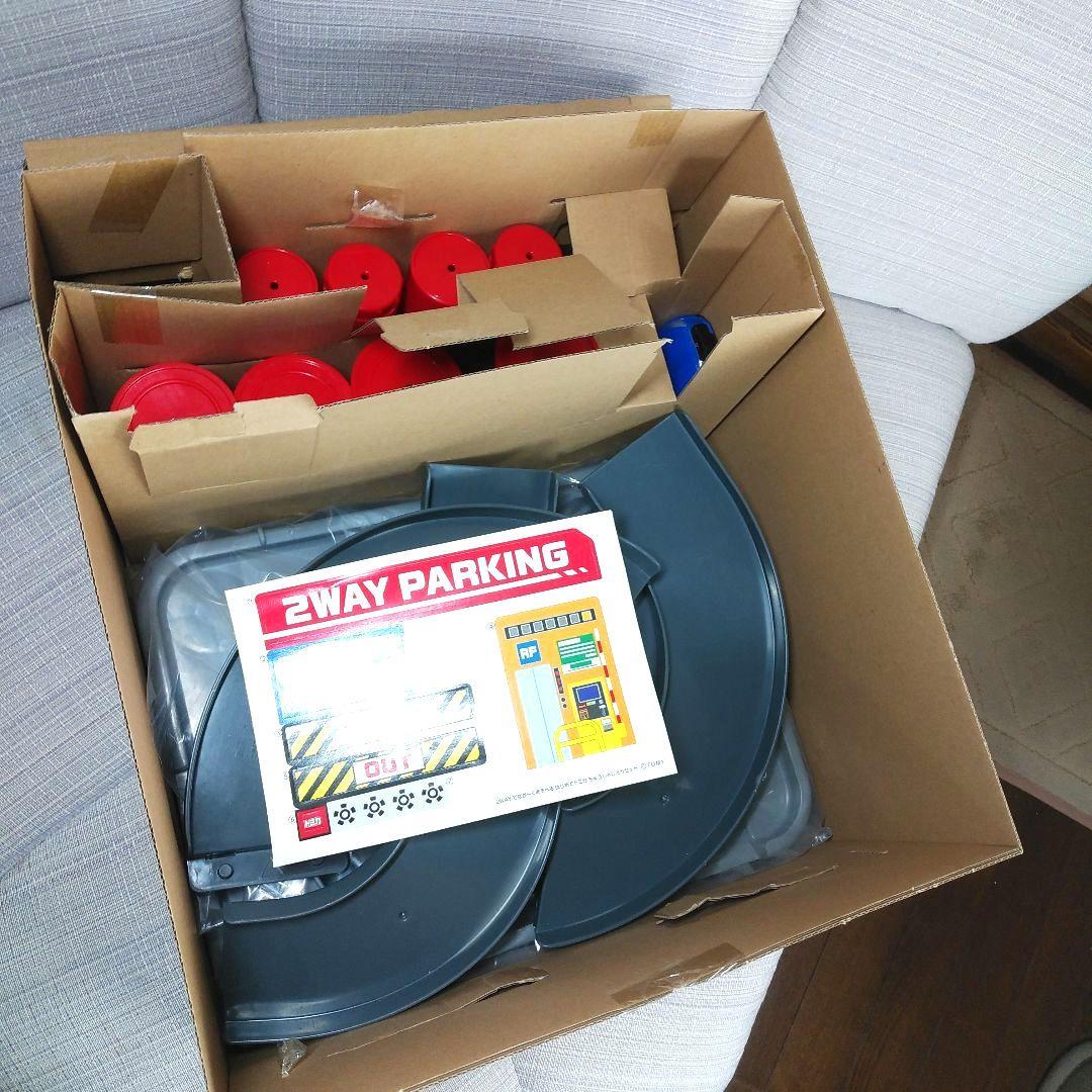 【トミカ】2wayでなが～くあそべる はじめてのちゅうしゃじょうセット 廃盤品