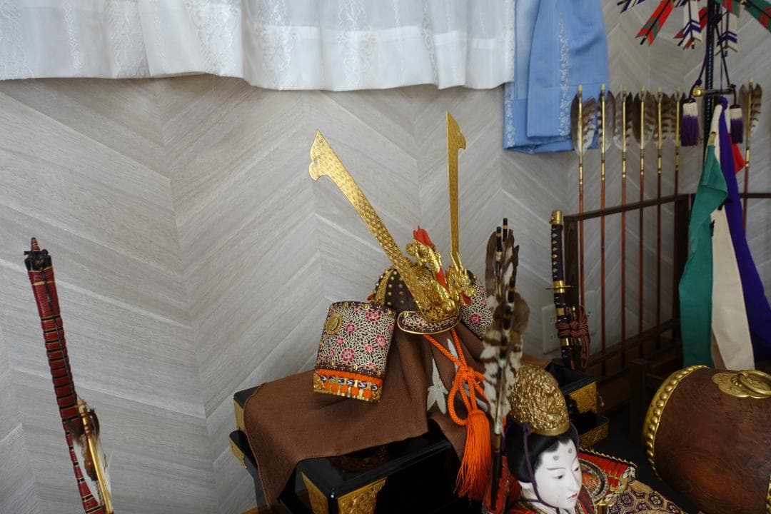 五月人形セット　 京都丸平 大木平蔵 御雛人形細工司 神馬 武者人形 伝統工芸