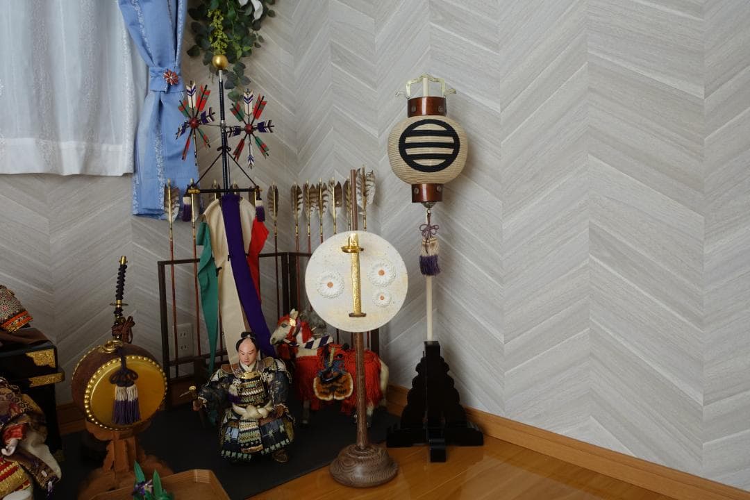 五月人形セット　 京都丸平 大木平蔵 御雛人形細工司 神馬 武者人形 伝統工芸