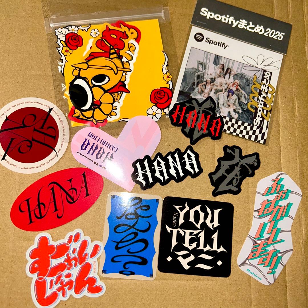 HANA ステッカー 12点 まとめ売り