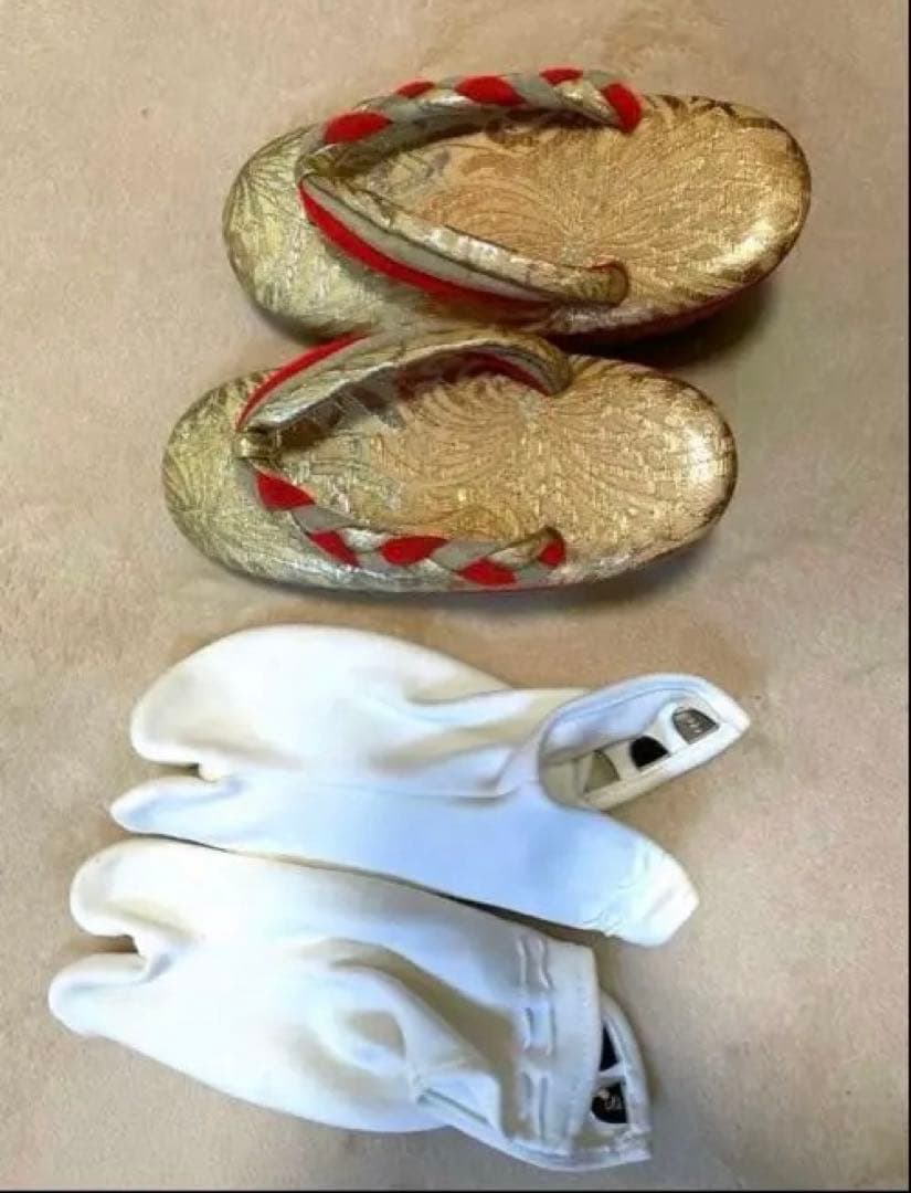 正絹　女児　七五三　お宮参り　赤　刺繍　絞り　フルセット