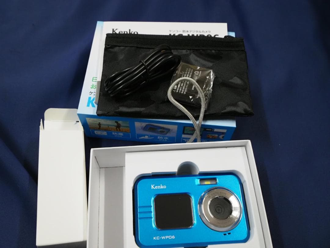 ￥17490新品 ケンコー 防水カメラ KC-WP06 B級品