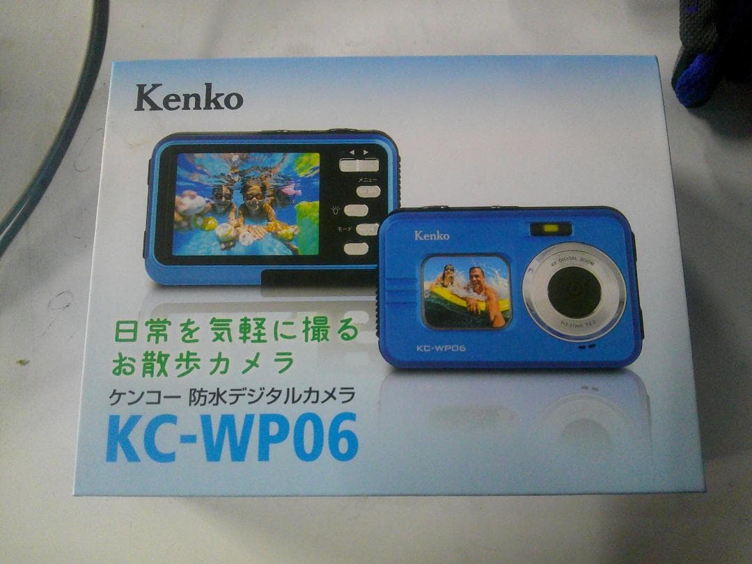 ￥17490新品 ケンコー 防水カメラ KC-WP06 B級品