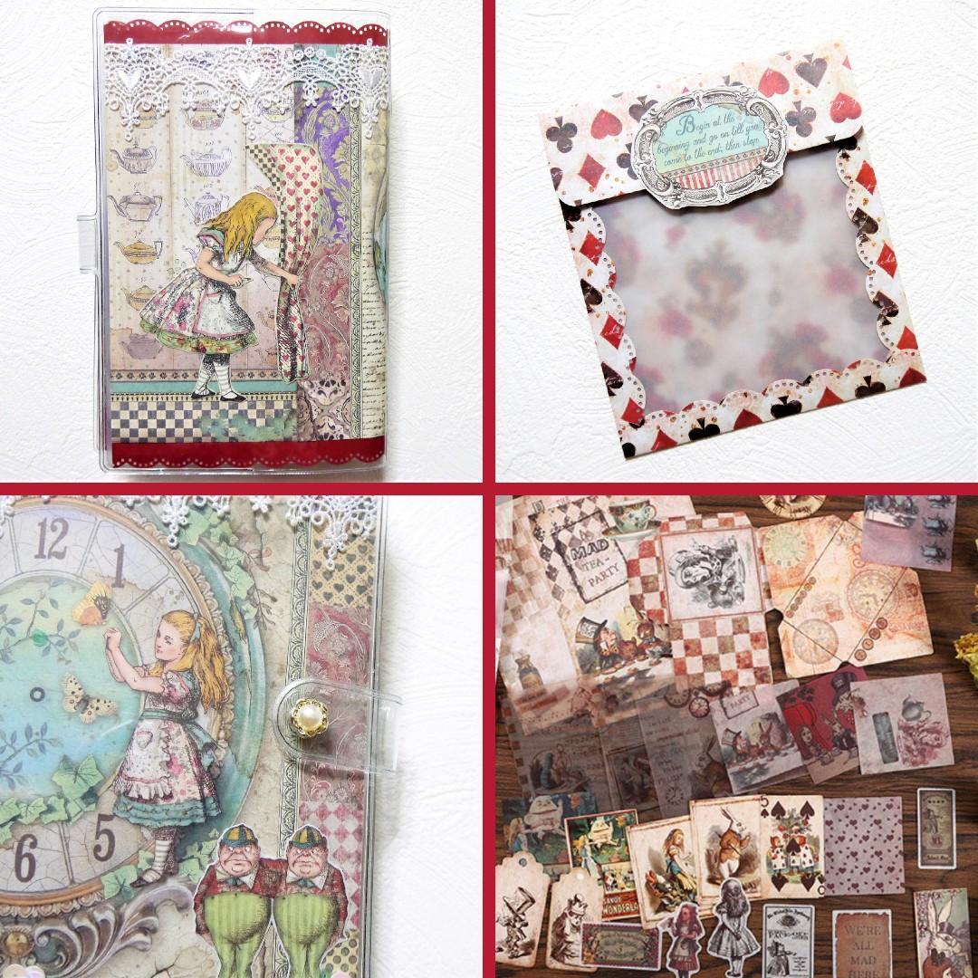 おすそ分けファイル❤98　バイブルサイズ　不思議の国のアリス　スタンペリア