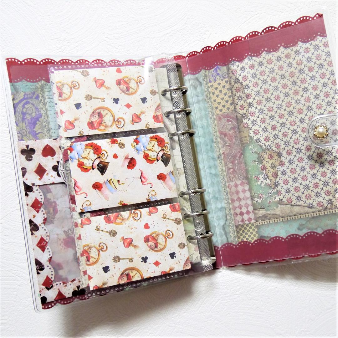 おすそ分けファイル❤98　バイブルサイズ　不思議の国のアリス　スタンペリア