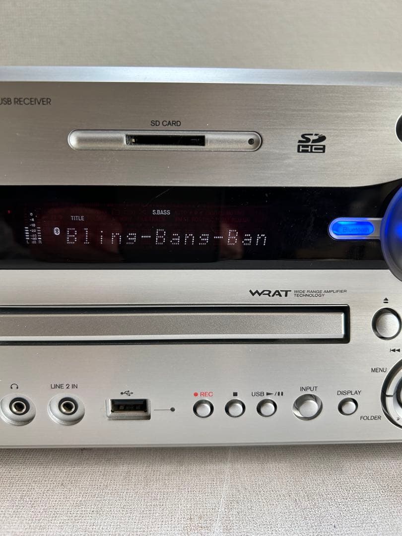 A18 整備 ONKYO NFR-9TX ハイレゾ CD/SD/USBレシーバー