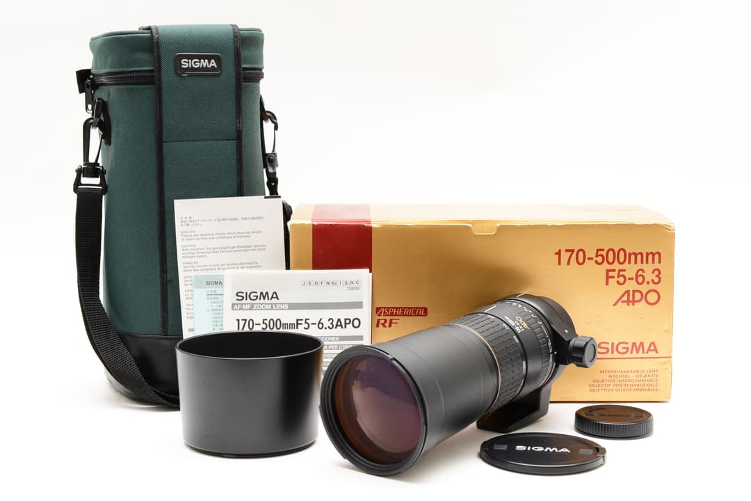 素晴らしい体験 Sigma 170-500mm SONY ミノルタ用 #7796