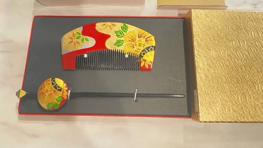 美品【京都おはりばこ】七五三用ヘアアクセサリーセット