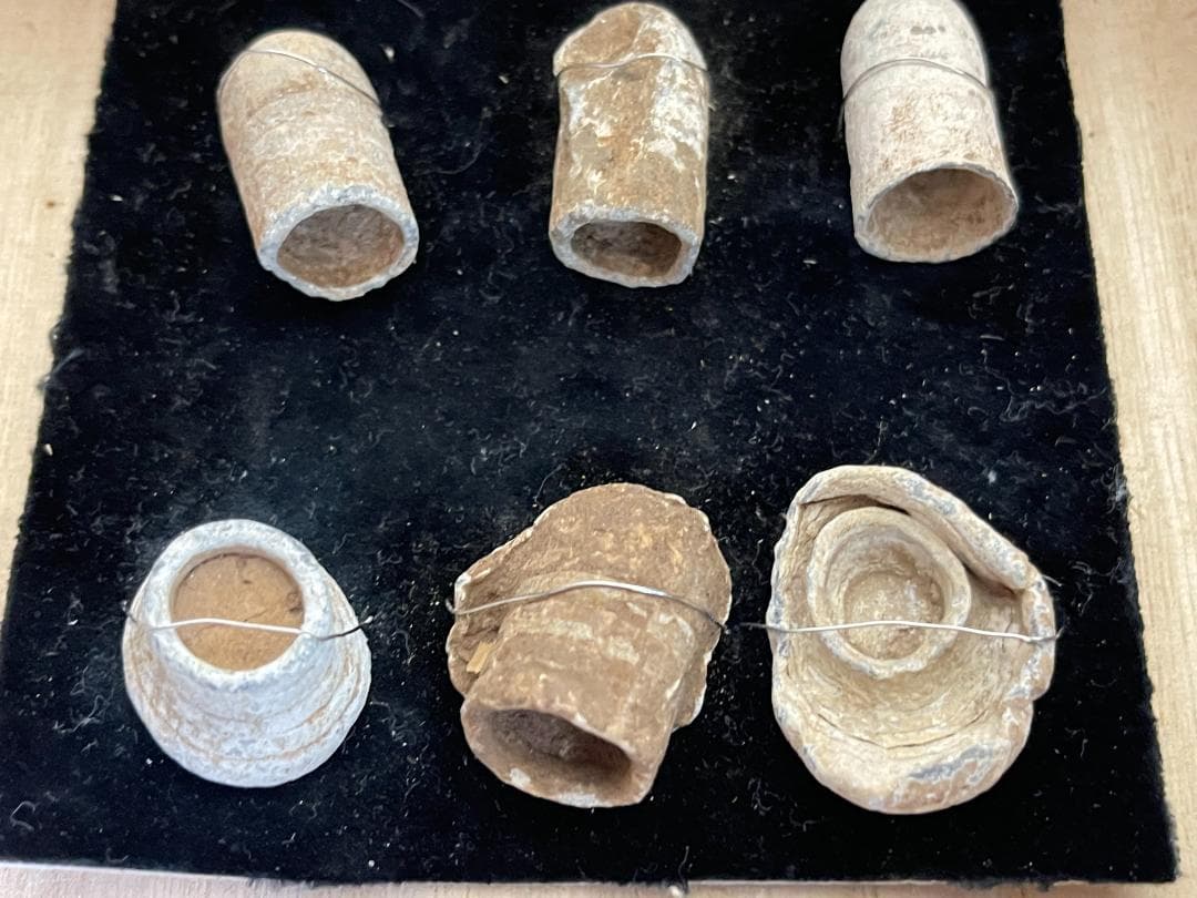 使用済砲弾　6個　保存箱　２０８