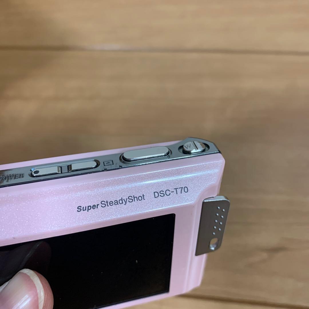 SONY Cyber-shot DSC-T70ピンク 3倍光学ズーム 動作確認済