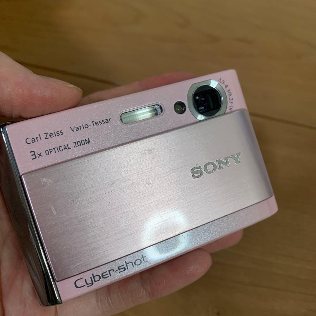 SONY Cyber-shot DSC-T70ピンク 3倍光学ズーム 動作確認済