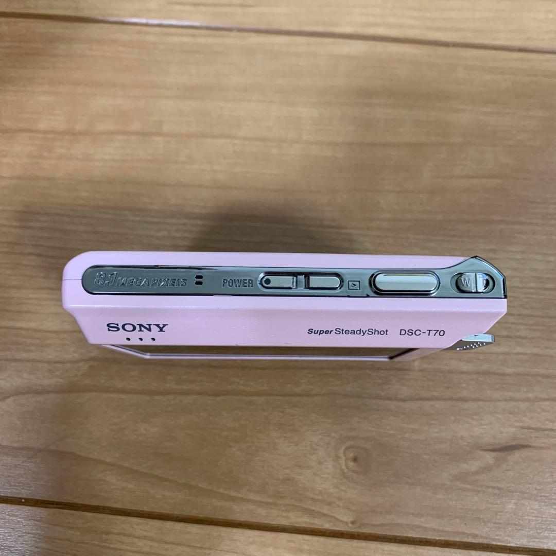 SONY Cyber-shot DSC-T70ピンク 3倍光学ズーム 動作確認済
