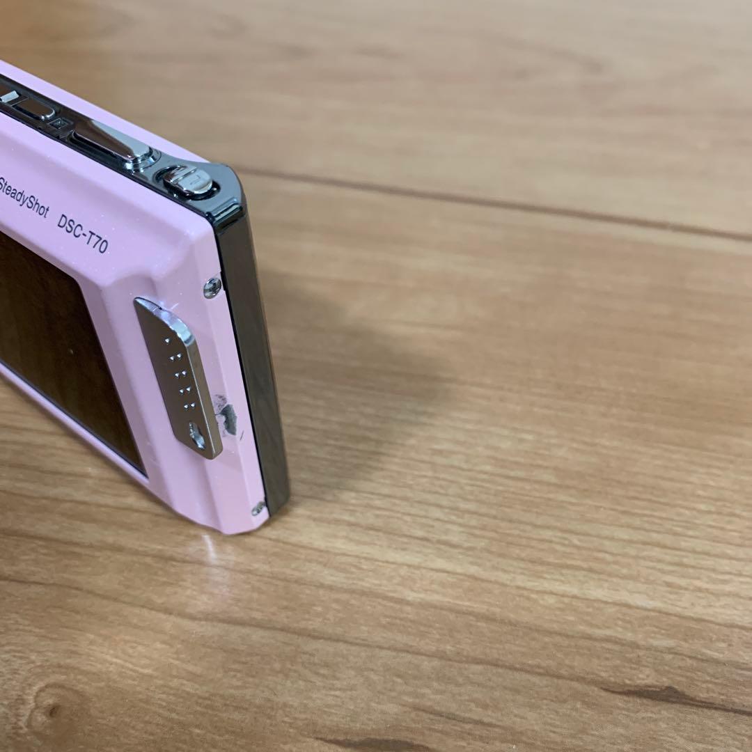 SONY Cyber-shot DSC-T70ピンク 3倍光学ズーム 動作確認済