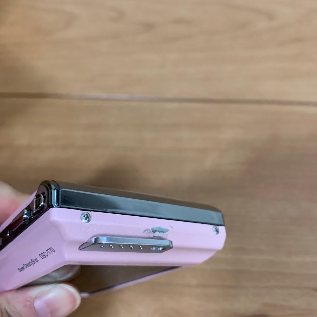 SONY Cyber-shot DSC-T70ピンク 3倍光学ズーム 動作確認済