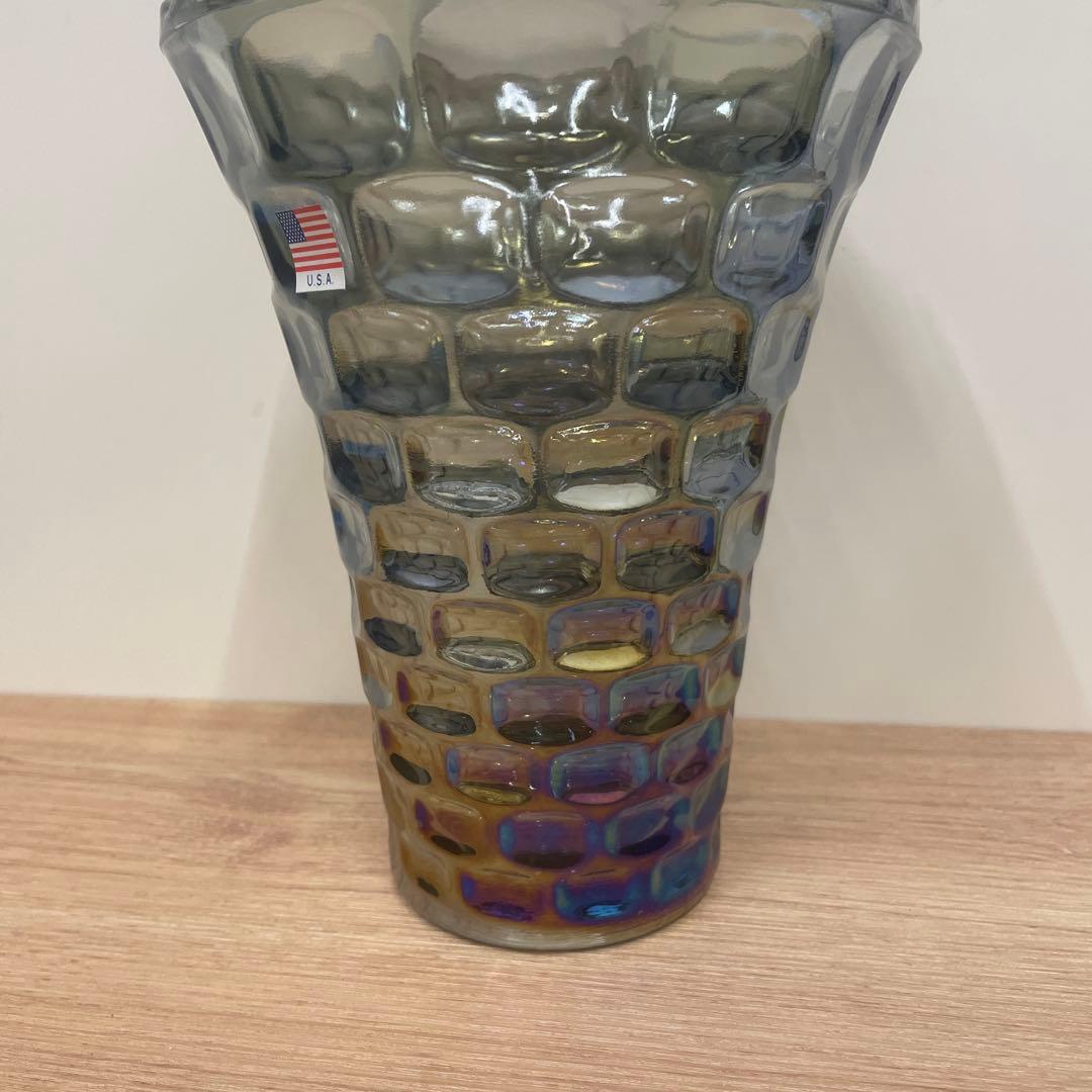 Federal ヴィンテージ フェデラル グラス ベース 花器 花瓶　70’s