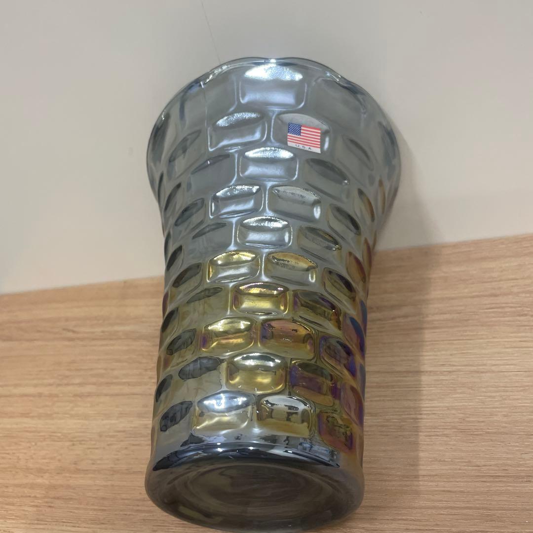 Federal ヴィンテージ フェデラル グラス ベース 花器 花瓶　70’s