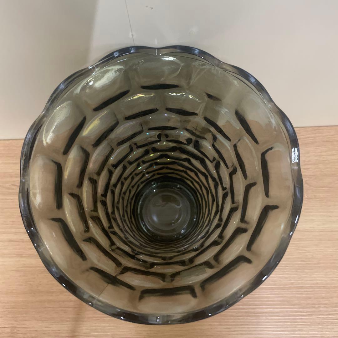 Federal ヴィンテージ フェデラル グラス ベース 花器 花瓶　70’s