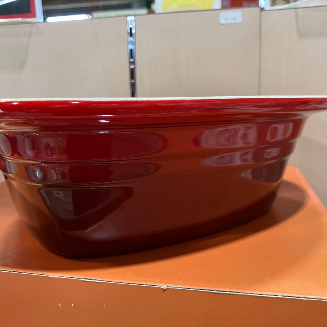 【新品未使用品】ル・クルーゼ ハートディッシュL 廃盤品