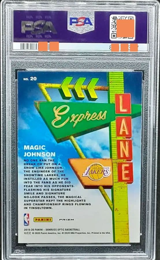 【Magic Johnson】PSA10 Express Lane Gold