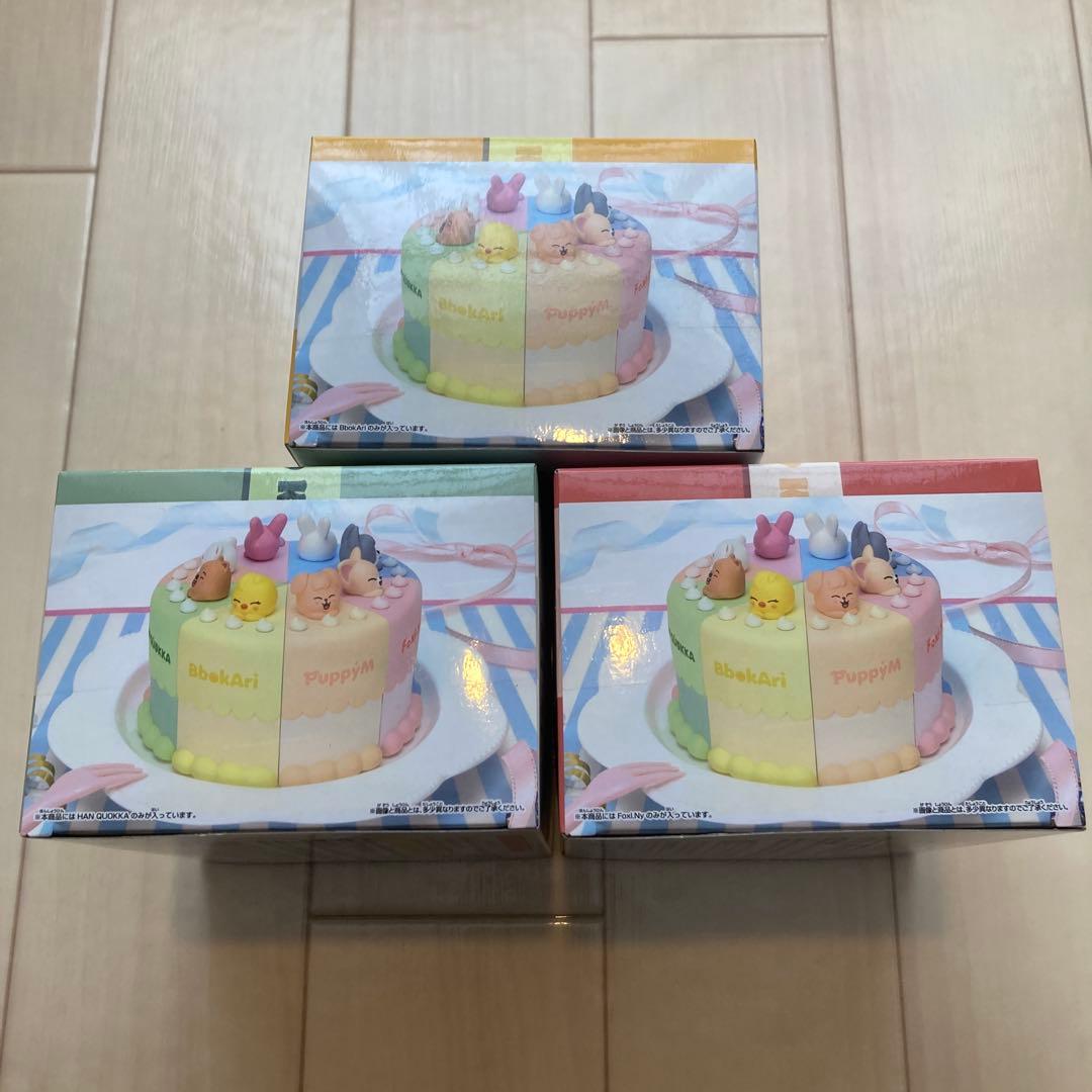 SKZOO BIRTHDAY CAKE コレクションvol.3.4 3種セット