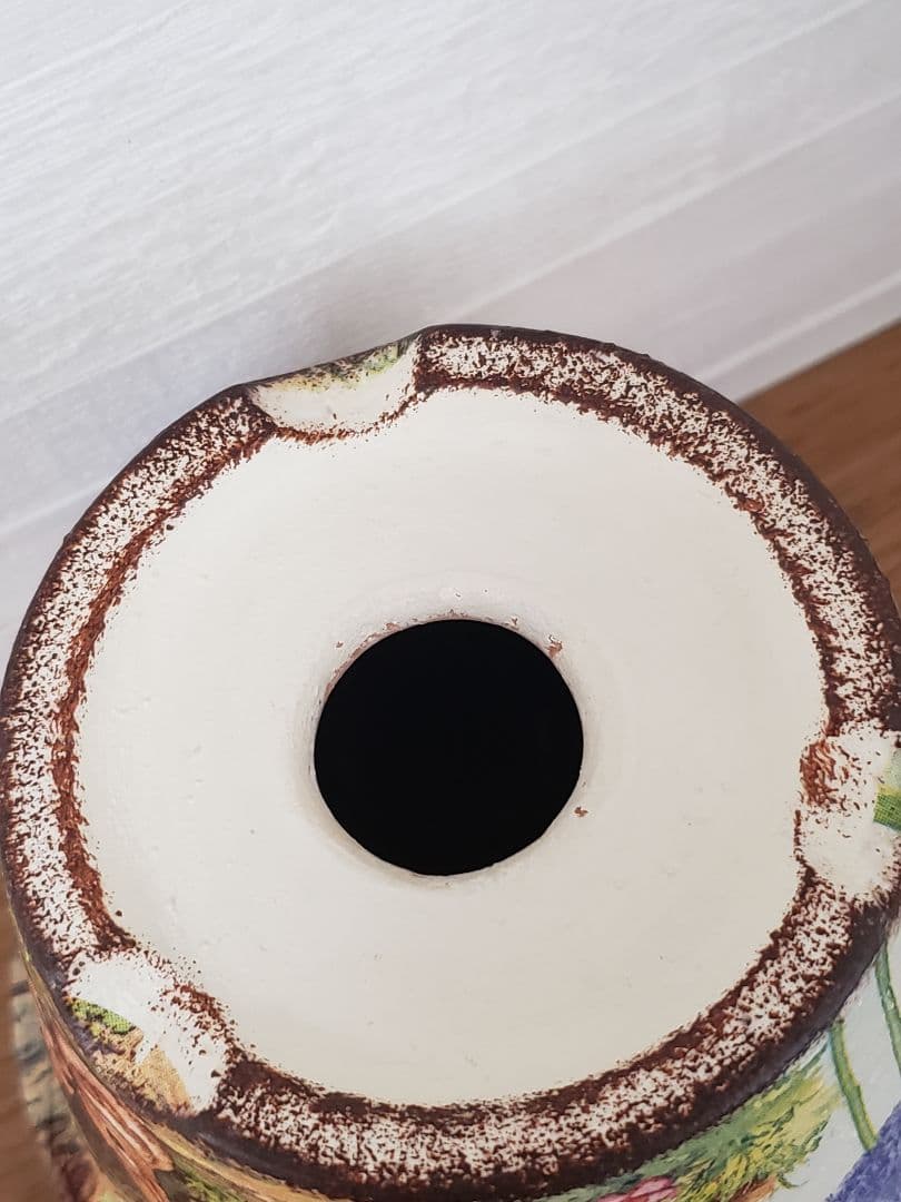 オーダーOK☘️【719】リメイク鉢☆三河焼素焼き鉢　4.5号鉢