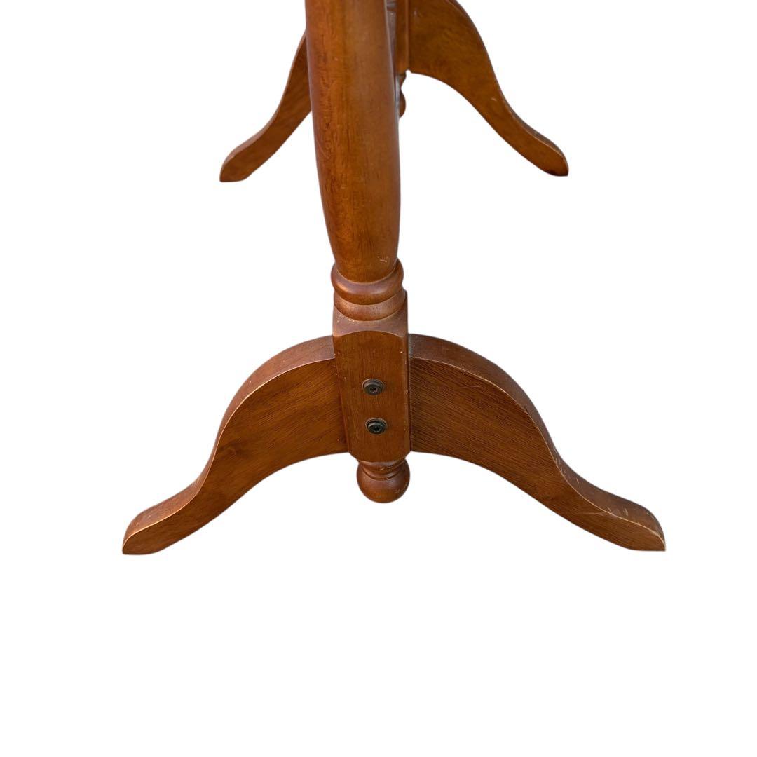 【送料込み】クラシック 木製スタンドミラー 脚付き 姿見