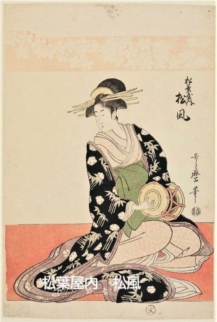 喜多川歌麿　選集「歌麿が描いたおんなたち」其の弐