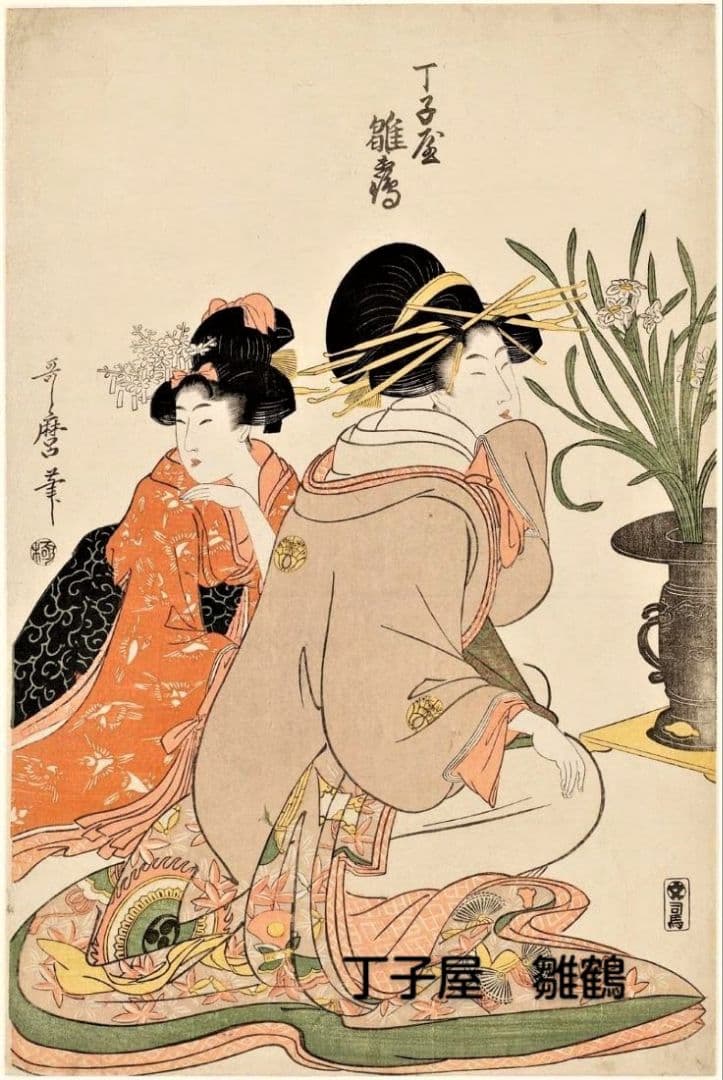 喜多川歌麿　選集「歌麿が描いたおんなたち」其の弐