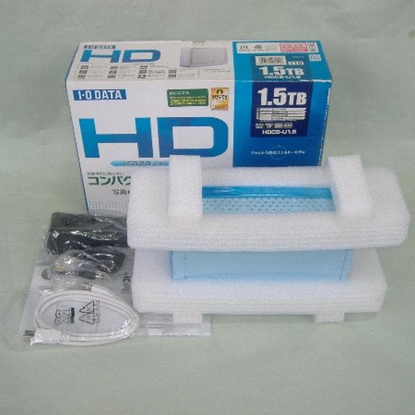 【未使用】IODATA 外付けHDD 1.5TB HDCS-U1.5